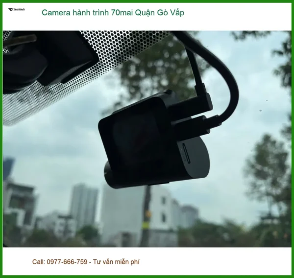 Trung Tâm Lắp Camera Hành Trình Ô Tô 70mai Tại Quận Gò Vấp - Giá Tốt TPHCM