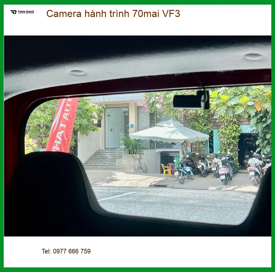 Anh Bách lắp Camera hành trình 70mai VinFast VF3 Quận 11 ghi lại hành trình ảnh thực tế 3