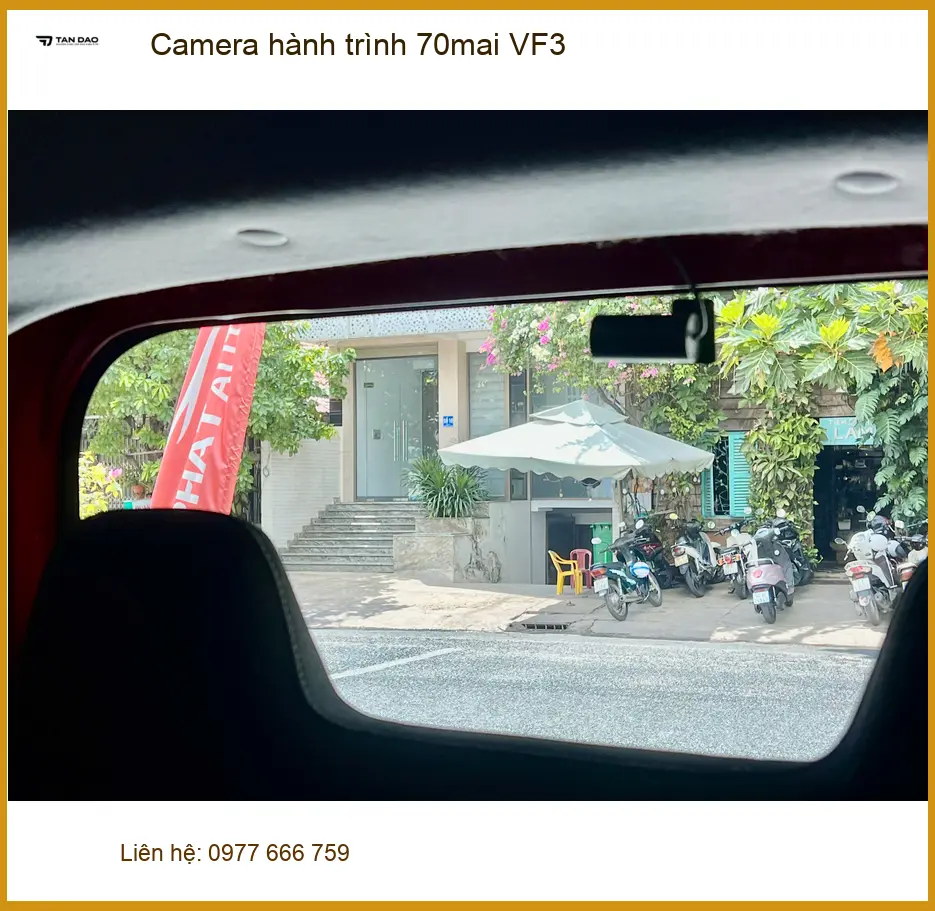 Anh Quang lắp Camera hành trình 70mai VF3 tại Quận 2 sau lần va chạm nhẹ muốn có bằng chứng
