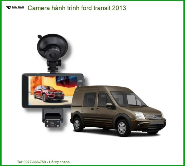 Camera hành trình Ford Transit 2013 - Địa Chỉ Lắp Đặt Uy Tín TPHCM