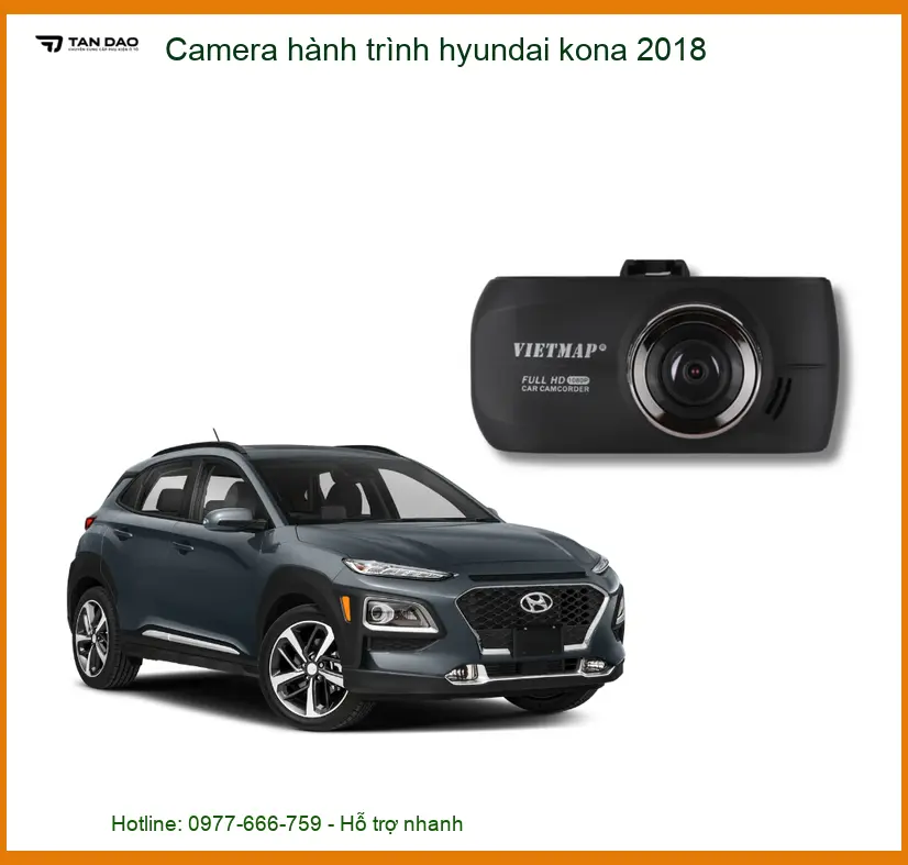 Camera Hành Trình Hyundai Kona 2018 - Trung Tâm Lắp Đặt Chính Hãng TPHCM