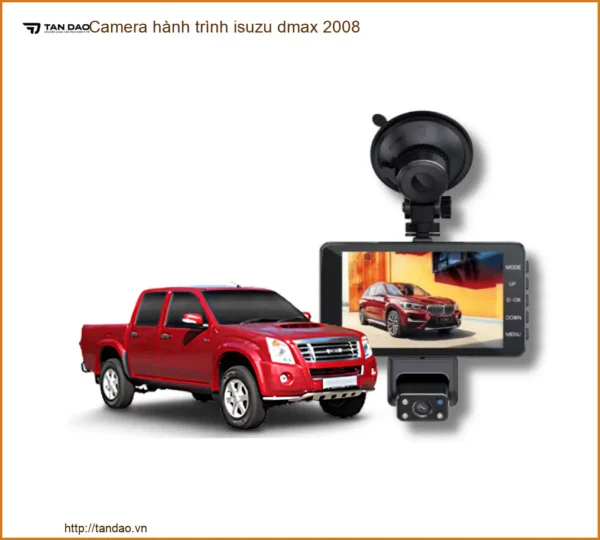 Camera Hành Trình Isuzu Dmax 2008 - Địa Chỉ Lắp Đặt Chính Hãng TPHCM