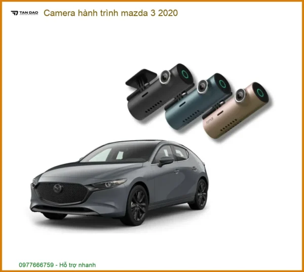 Camera Hành Trình Mazda 3 2020 - Địa Chỉ Gắn Chính Hãng TPHCM