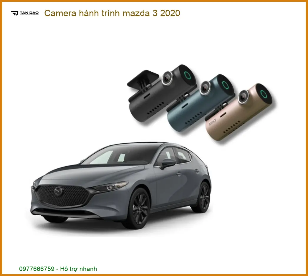 Camera Hành Trình Mazda 3 2020 - Địa Chỉ Gắn Chính Hãng TPHCM