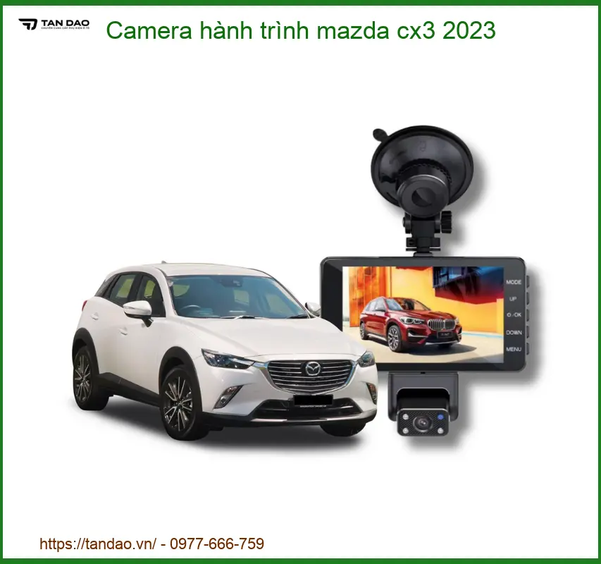 Camera Hành Trình Mazda CX3 2023 - Địa Chỉ Lắp Đặt Chính Hãng, Uy Tín TPHCM