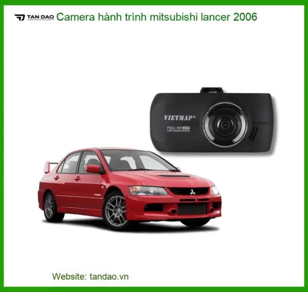 Camera hành trình Mitsubishi Lancer 2006 - Trung Tâm Lắp Đặt Uy Tín TPHCM