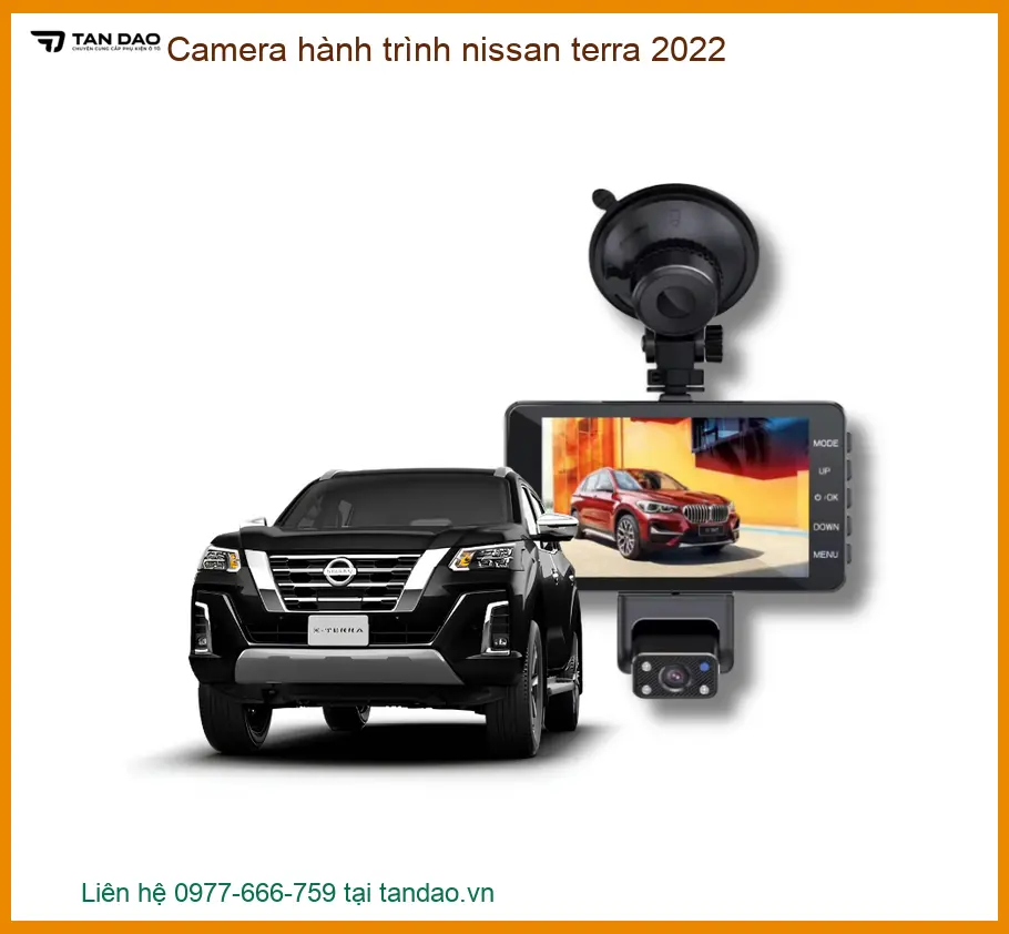 Camera Hành Trình Nissan Terra 2022 - Địa Chỉ Lắp Đặt Uy Tín TPHCM