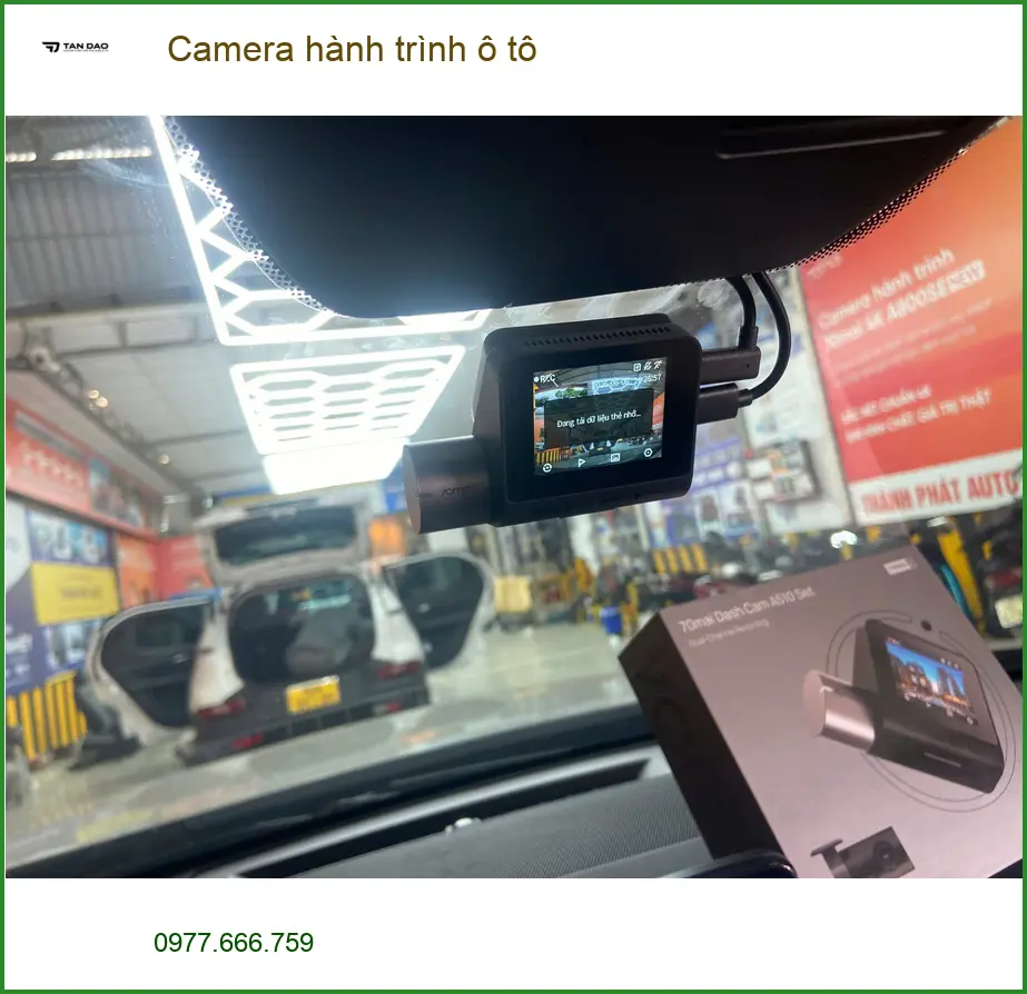 Anh Tuấn lắp camera hành trình ô tô cho Hyundai Creta ở Quận 12 ảnh thực tế 2