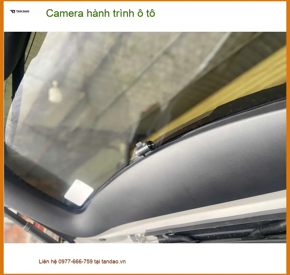 Anh Dũng lắp camera hành trình ô tô tại Bình Chánh cho Kia Sorento ảnh thực tế 2