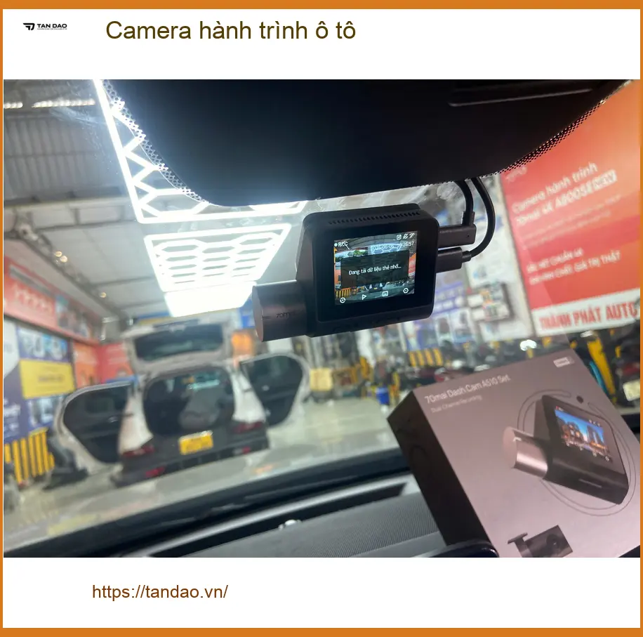 Anh Dũng lắp camera hành trình ô tô tại Bình Chánh cho Kia Sorento ảnh thực tế 4
