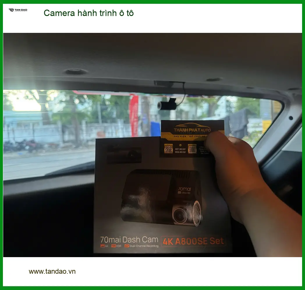 Chị Vân lắp Camera hành trình ô tô cho Mazda CX-5 tại Quận Thủ Đức