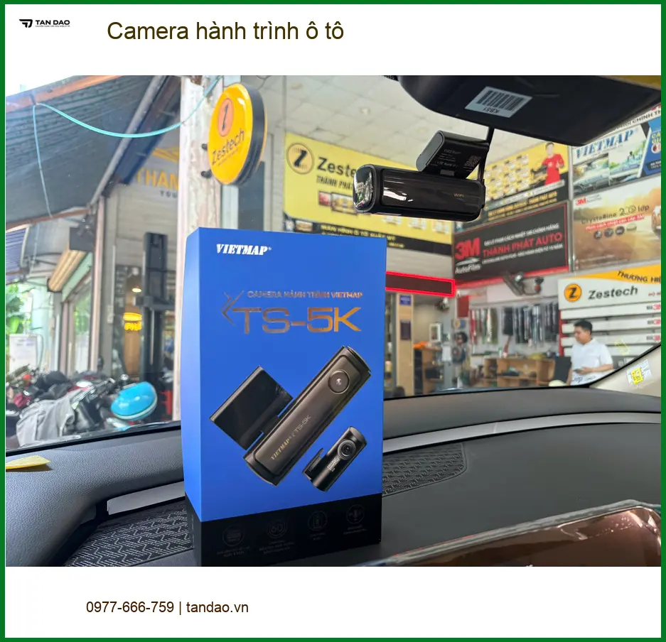 Anh Tấn lắp Camera hành trình ô tô cho Mazda CX-5 tại Nhà Bè ảnh thực tế 2