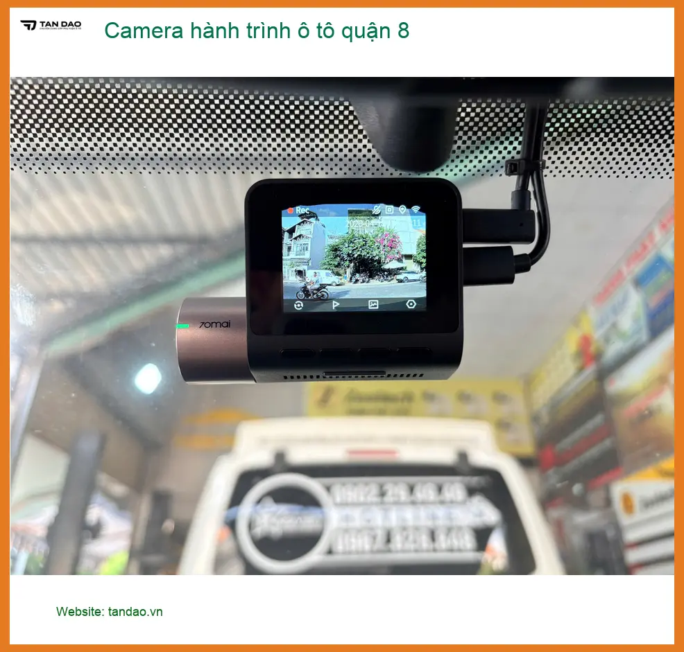 Trung Tâm Lắp Camera Hành Trình Ô Tô tại quận 8 - Gắn Nhanh Trong Ngày ảnh thực tế 3