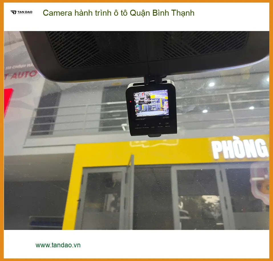 Trung Tâm Lắp Camera Hành Trình Ô Tô Quận Bình Thạnh - Gắn Nhanh Trong Ngày ảnh thực tế 2
