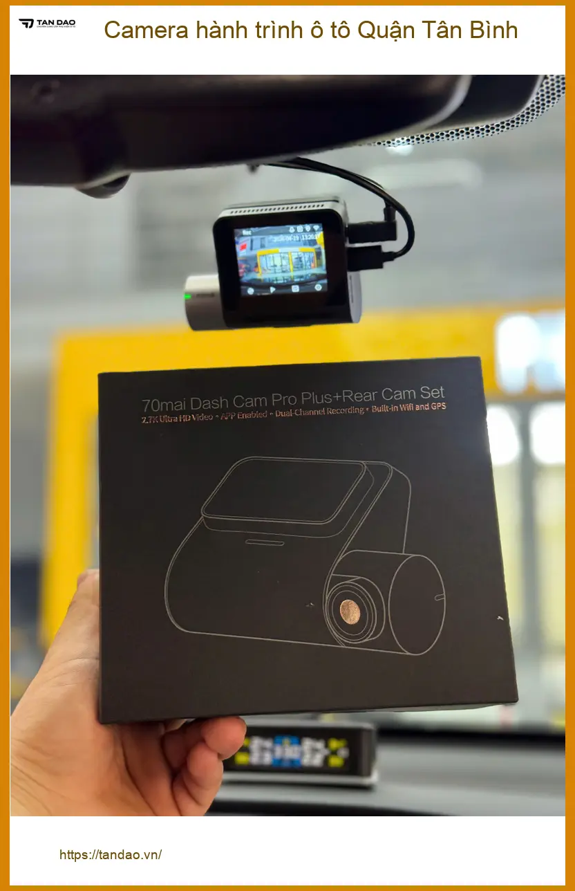 Trung Tâm Lắp Camera Hành Trình Ô Tô Quận Tân Bình - Nâng Cấp Chính Hãng ảnh thực tế 2
