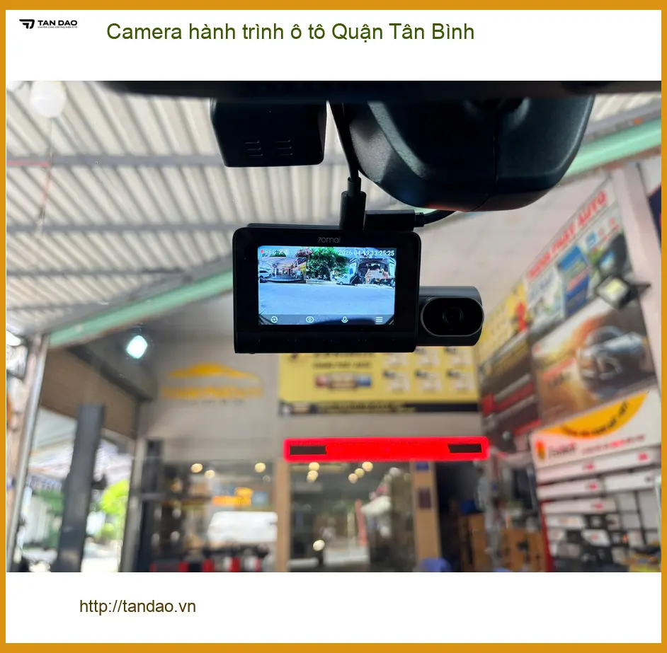 Trung Tâm Lắp Camera Hành Trình Ô Tô Quận Tân Bình - Nâng Cấp Chính Hãng ảnh thực tế 3