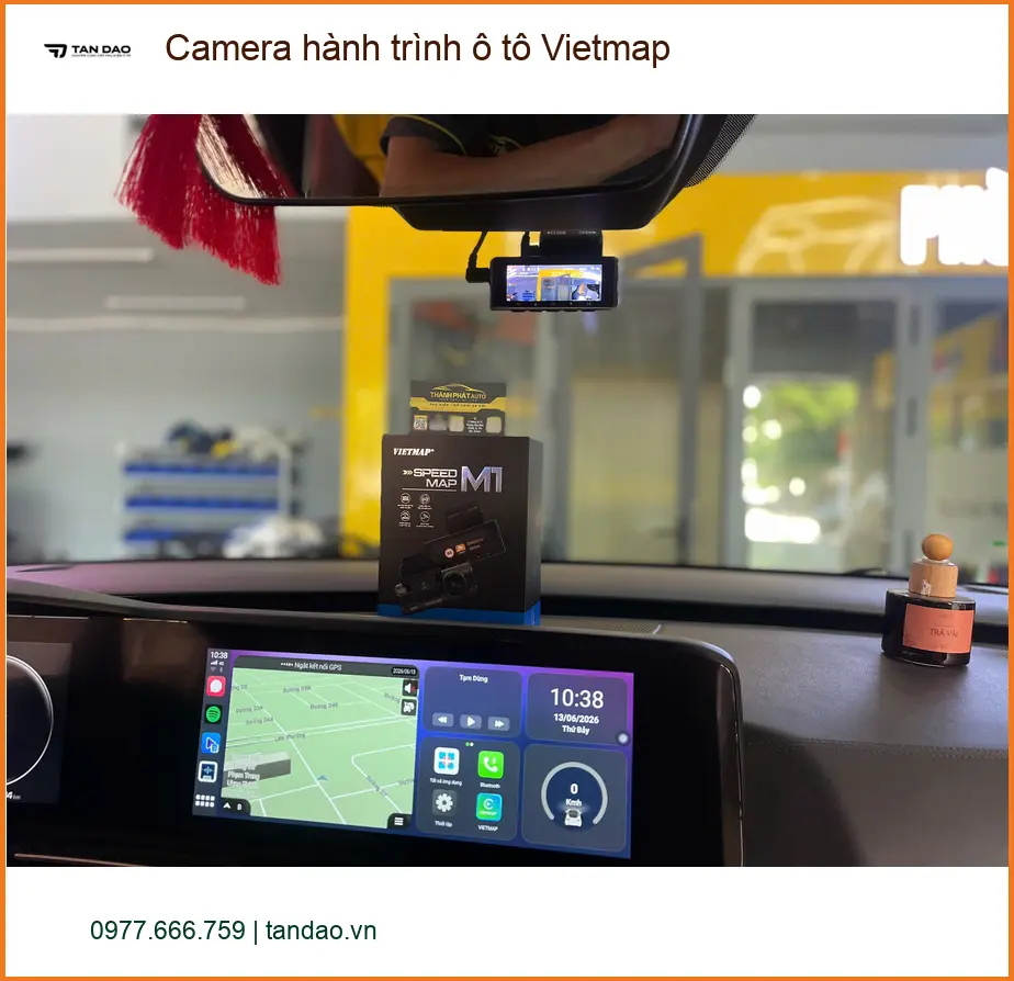 Anh Tùng lắp Camera hành trình ô tô Vietmap cho Toyota Vios tại Quận 9 ảnh thực tế 3