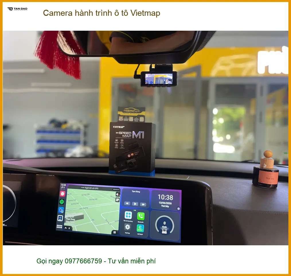 Anh Tấn lắp Camera hành trình Vietmap cho Hyundai Creta ở Quận Tân Phú ảnh thực tế 2