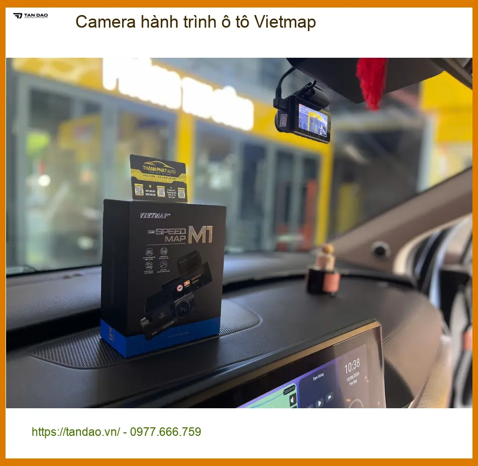 Anh Tấn lắp Camera hành trình Vietmap cho Hyundai Creta ở Quận Tân Phú ảnh thực tế 4