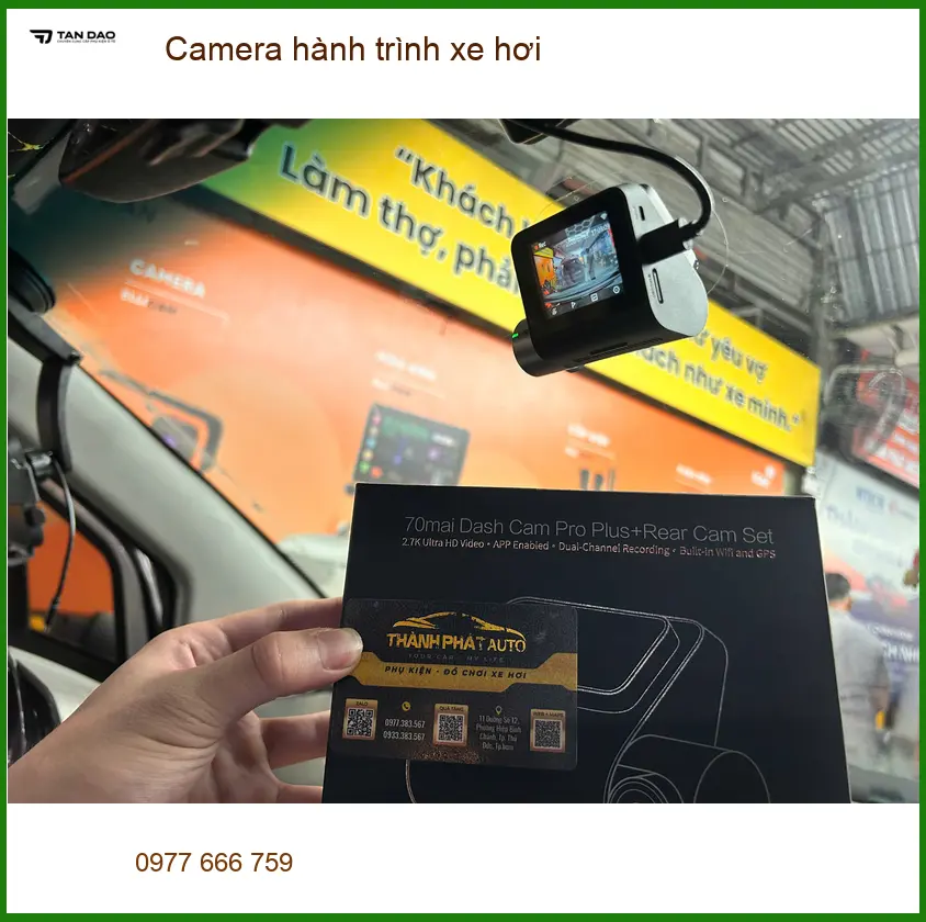 Anh Lâm lắp Camera hành trình xe hơi cho Hyundai Accent tại Thủ Đức