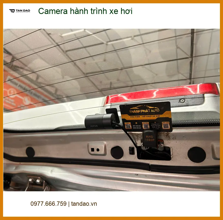 Anh Đạt lắp Camera hành trình xe hơi tại Quận Bình Tân để ghi lại mọi cung đường ảnh thực tế 2