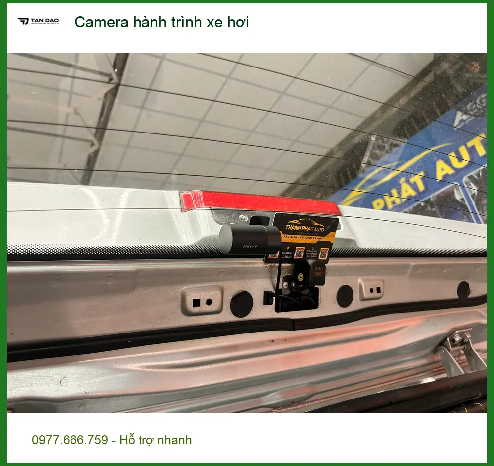 Anh Đạt lắp Camera hành trình xe hơi tại Quận Bình Tân để ghi lại mọi cung đường ảnh thực tế 4