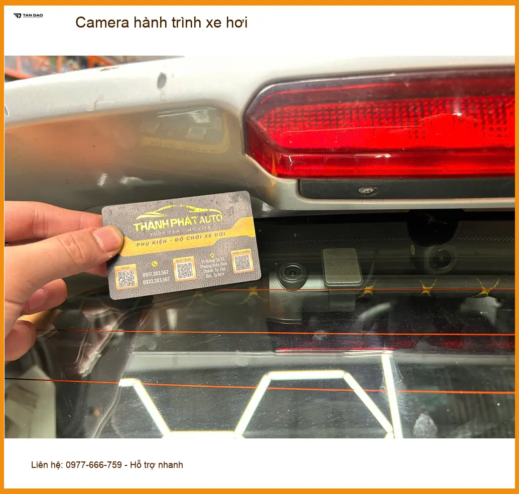Anh Tấn lắp camera hành trình xe hơi cho Honda Civic tại Quận 11 ảnh thực tế 3