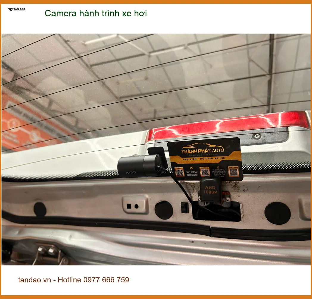 Anh Tấn lắp camera hành trình xe hơi cho Honda Civic tại Quận 11 ảnh thực tế 4