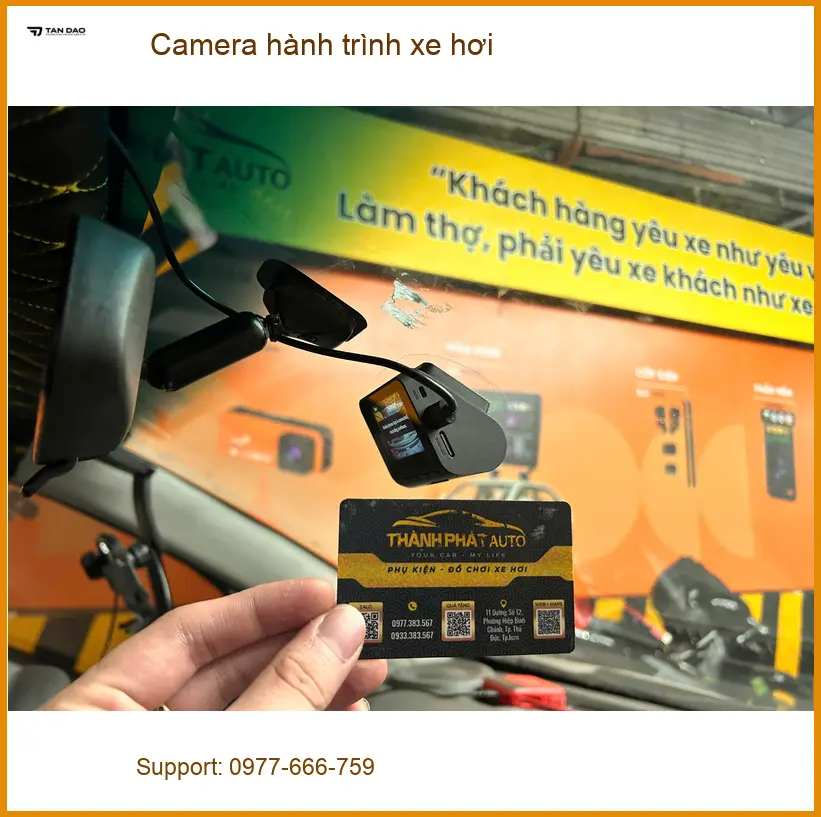 Anh Tấn lắp camera hành trình xe hơi cho Honda Civic tại Quận 11 ảnh thực tế 5