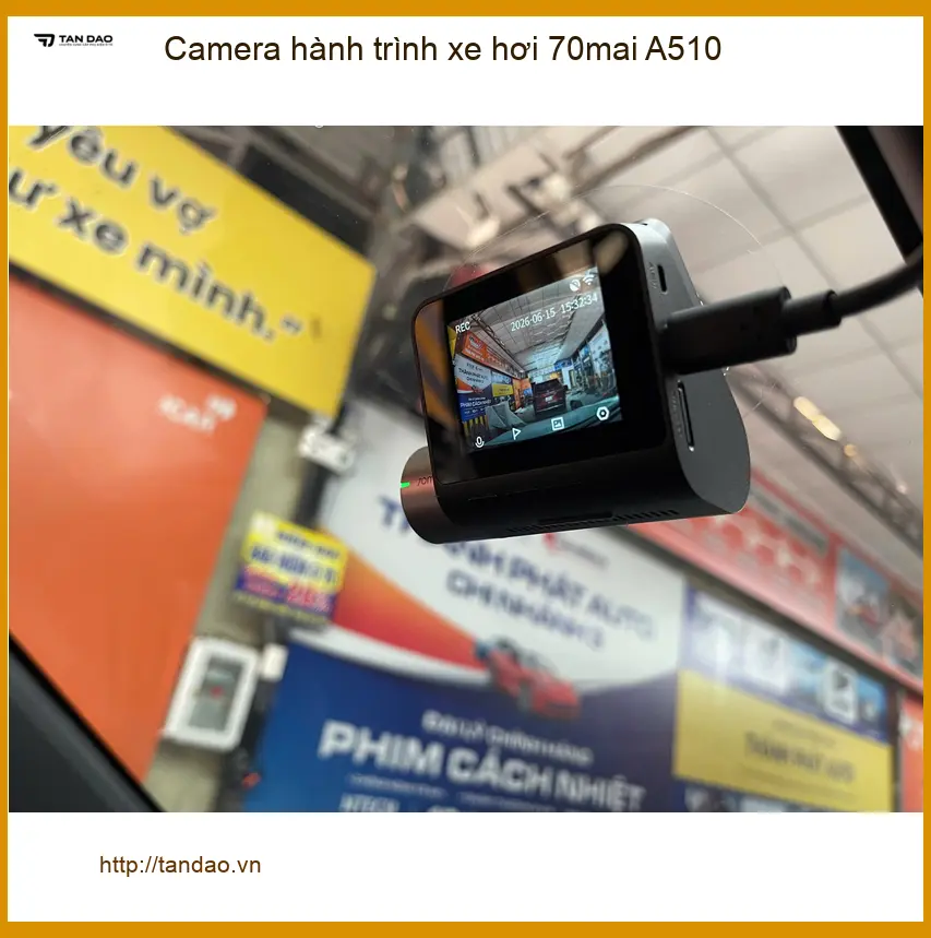 Anh Dũng (Honda HR-V) lắp Camera hành trình 70mai A510 ở Quận 5 ảnh thực tế 3