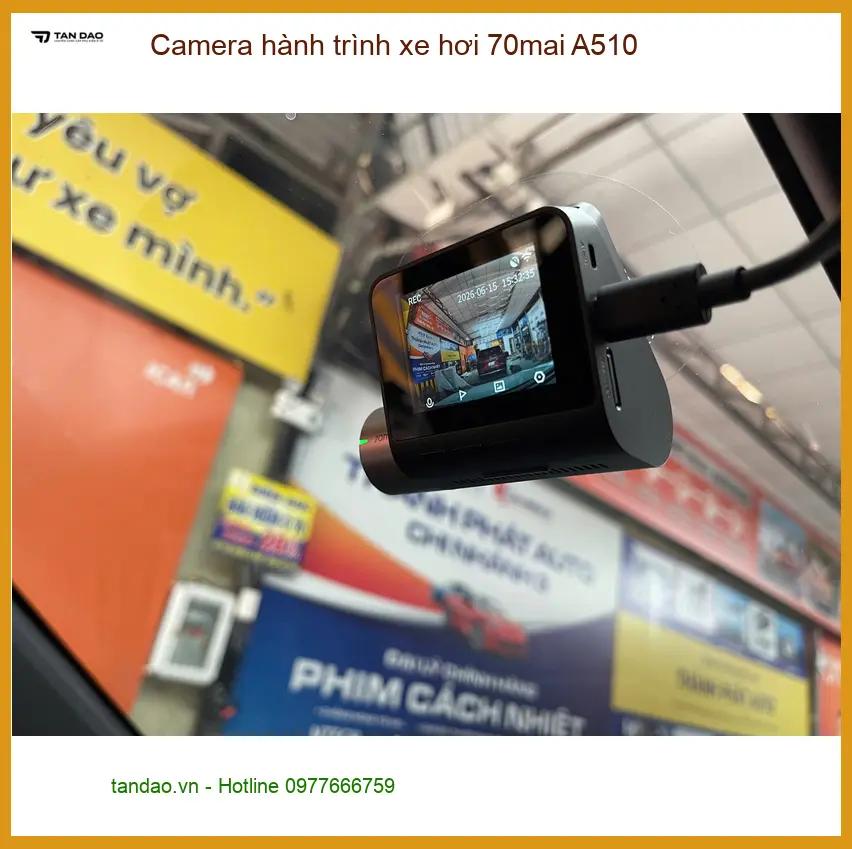 Anh Dũng (Honda HR-V) lắp Camera hành trình 70mai A510 ở Quận 5 ảnh thực tế 4