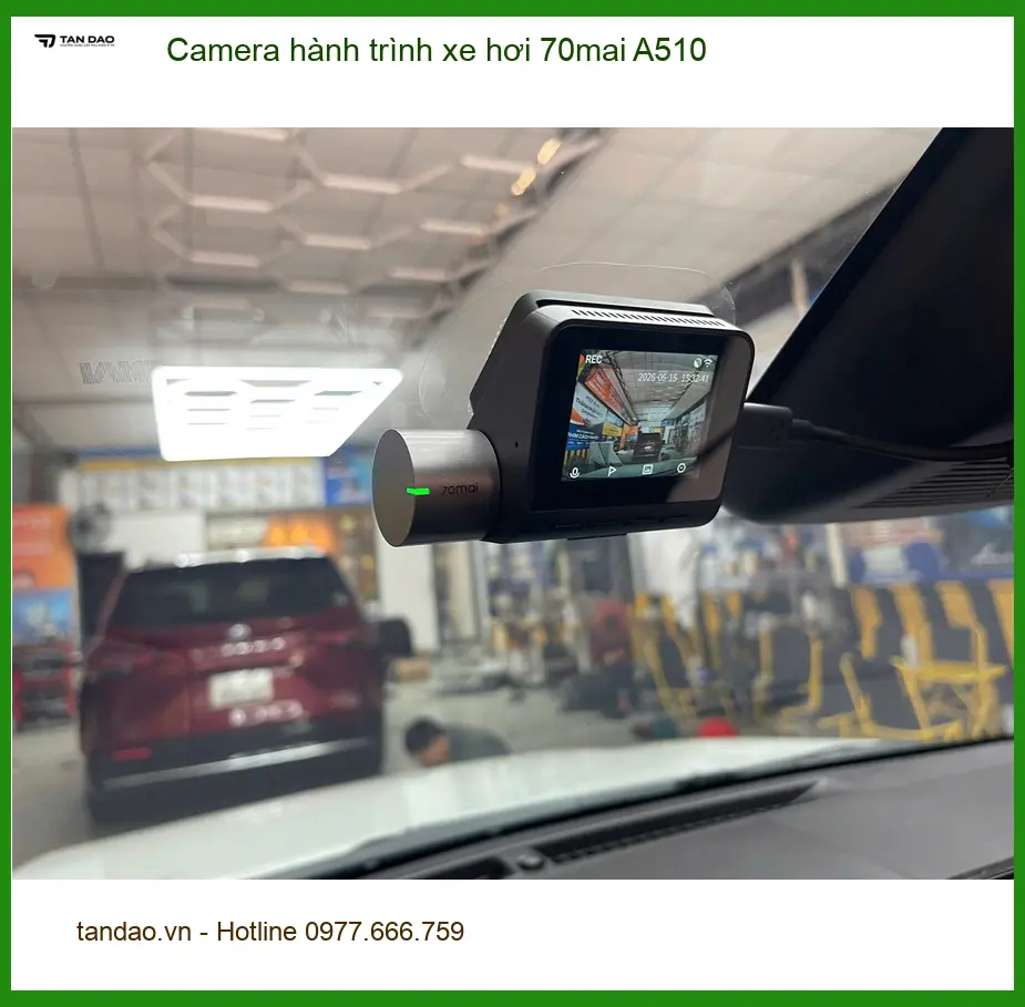 Anh Dũng (Honda HR-V) lắp Camera hành trình 70mai A510 ở Quận 5 ảnh thực tế 5