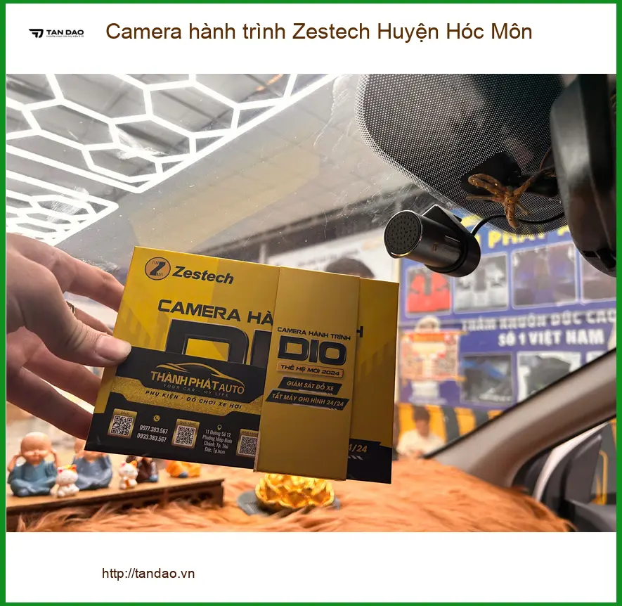 Nơi Gắn Camera Hành Trình Ô Tô Zestech Tại Hóc Môn - Giá Tốt TPHCM ảnh thực tế 2