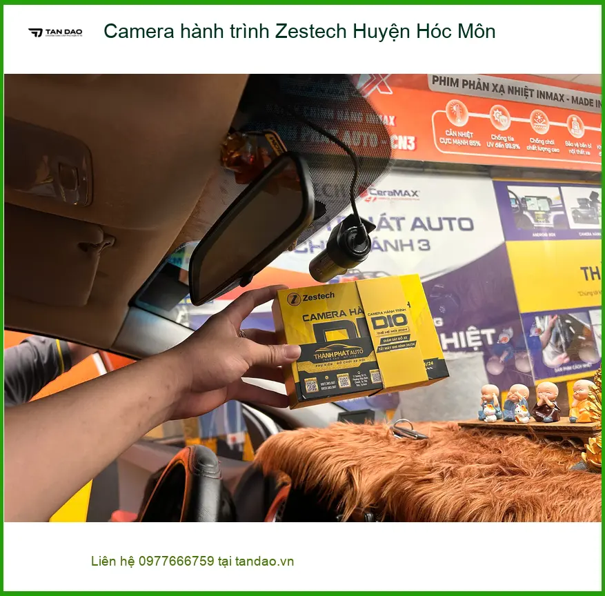 Nơi Gắn Camera Hành Trình Ô Tô Zestech Tại Hóc Môn - Giá Tốt TPHCM ảnh thực tế 3
