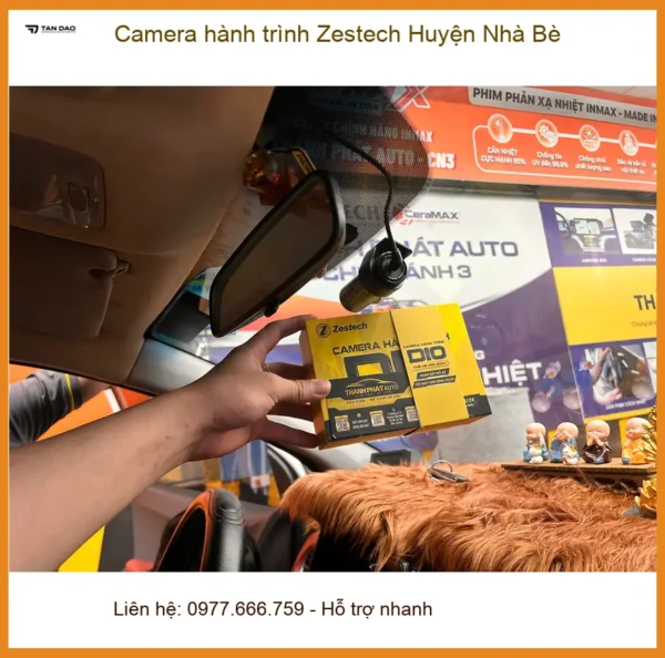 Nơi Lắp Camera Hành Trình Ô Tô hành trình Zestech Huyện Nhà Bè - Uy Tín TPHCM