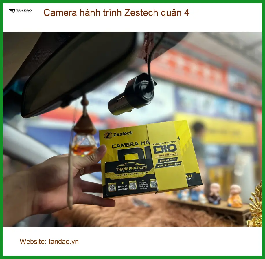 Trung Tâm Gắn Camera Hành Trình Ô Tô Zestech quận 4 - Gắn Nhanh Trong Ngày ảnh thực tế 2