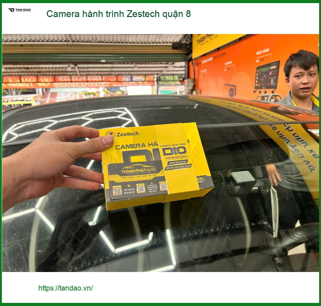 Trung Tâm Gắn Camera Hành Trình Ô Tô Zestech quận 8 - Gắn Nhanh Trong Ngày ảnh thực tế 3