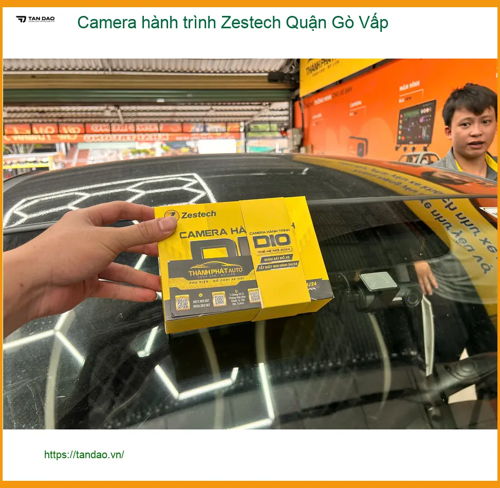 Nơi Gắn Camera Hành Trình Ô Tô Zestech Quận Gò Vấp - Giá Tốt TPHCM ảnh thực tế 2