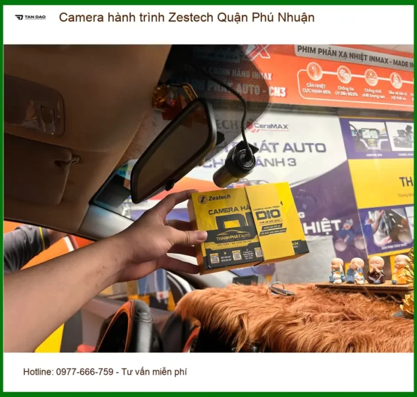 Nơi Lắp Camera Hành Trình Ô Tô Zestech Quận Phú Nhuận - Lắp Đặt Giá Tốt