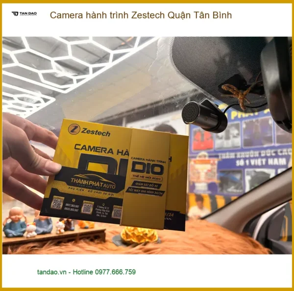 Địa Chỉ Lắp Camera Hành Trình Ô Tô hành trình Zestech Quận Tân Bình - Giá Tốt TPHCM