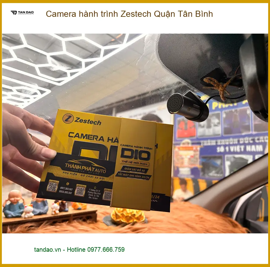 Địa Chỉ Lắp Camera Hành Trình Ô Tô hành trình Zestech Quận Tân Bình - Giá Tốt TPHCM