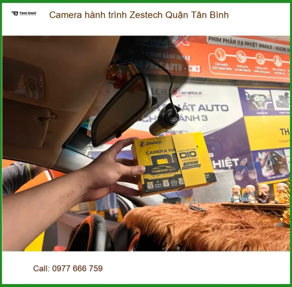 Alternative view of Địa Chỉ Lắp Camera Hành Trình Ô Tô hành trình Zestech Quận Tân Bình - Giá Tốt TPHCM