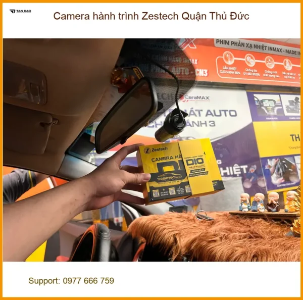 Alternative view of Địa Chỉ Gắn Camera Hành Trình Ô Tô hành trình Zestech Quận Thủ Đức - Giá Tốt TPHCM