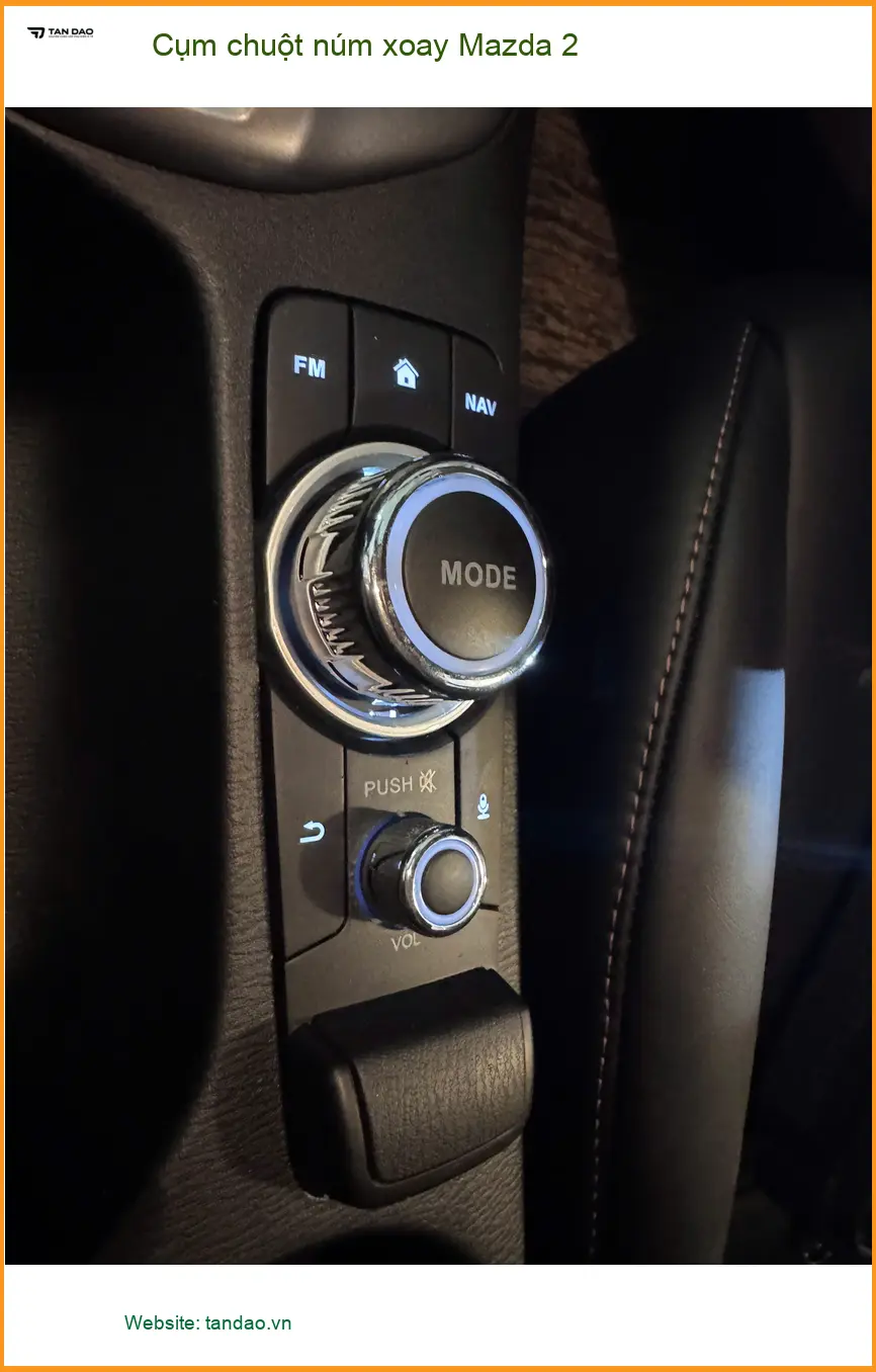 Anh Tuấn Kiệt nâng cấp Cụm chuột núm xoay Mazda 2 tại Hóc Môn để điều khiển tiện lợi hơn ảnh thực tế 3
