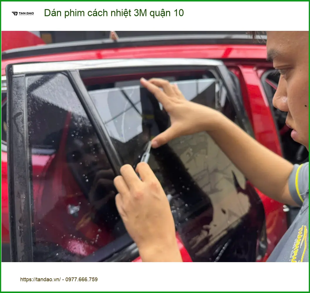 Nơi Dán Phim Cách Nhiệt Ô Tô phim cách nhiệt 3M quận 10 - Giá Tốt TPHCM