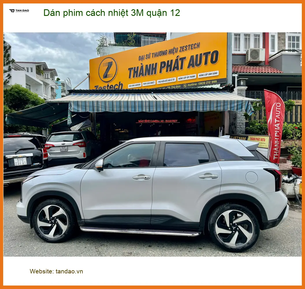 Nơi Dán Phim Cách Nhiệt Ô Tô phim cách nhiệt 3M quận 12 - Giá Tốt TPHCM ảnh thực tế 3