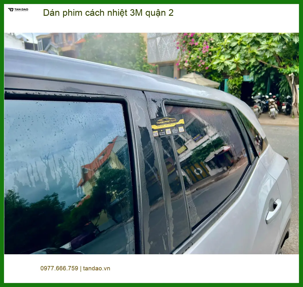 Nơi Dán Phim Cách Nhiệt Ô Tô phim cách nhiệt 3M quận 2 - Giá Tốt TPHCM