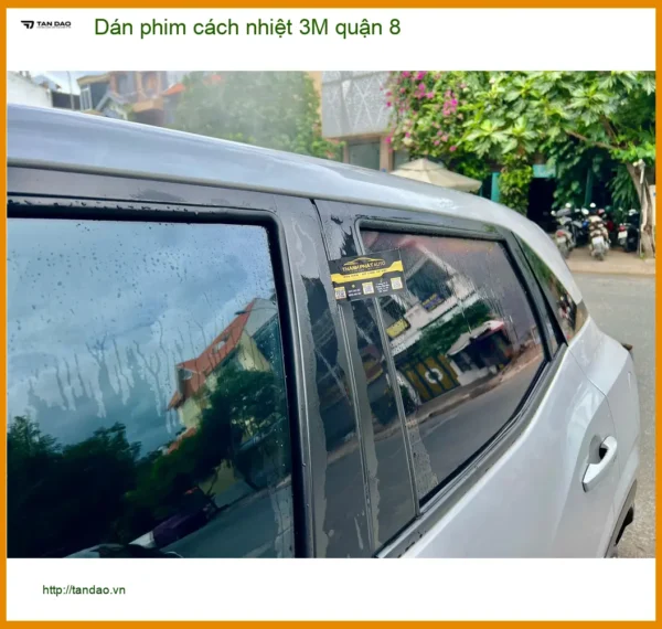 Trung Tâm Dán Phim Cách Nhiệt Ô Tô phim cách nhiệt 3M quận 8 - Lắp Đặt Uy Tín TPHCM