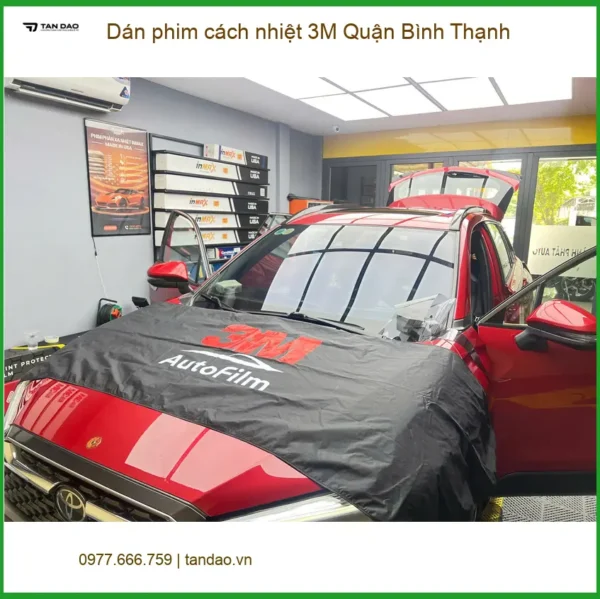 Nơi Dán Phim Cách Nhiệt Ô Tô 3M Quận Bình Thạnh - Giá Tốt TPHCM
