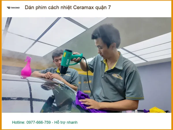 Alternative view of Nơi Dán Phim Cách Nhiệt Ô Tô phim cách nhiệt Ceramax quận 7 - Giá Tốt TPHCM